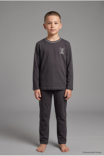 SEASOUL Erkek Çocuk Bambu Pijama Takımı