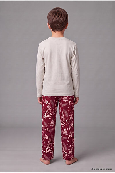 SEASOUL Erkek Çocuk Bambu Pijama Seti