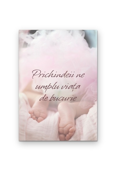 OEM Decorative Poster Babies fill our lives with joy, Minimalist Design, 250g...