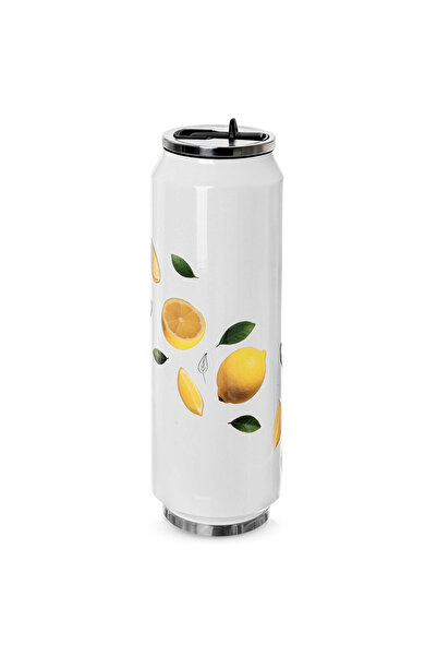 Orion Cană termică cu design de lămâie, 700 ml