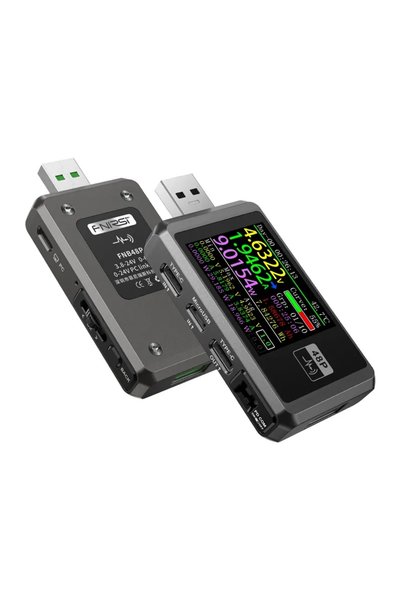 FNIRSI Tester porturi USB FNB48P Negru