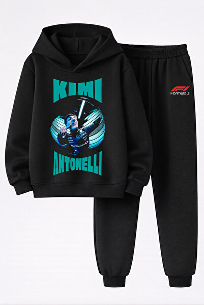 MAGORS Kimi Antonelli Printed 3-Yarn Quality Sweatshirt and Trackpants F1 Kid...