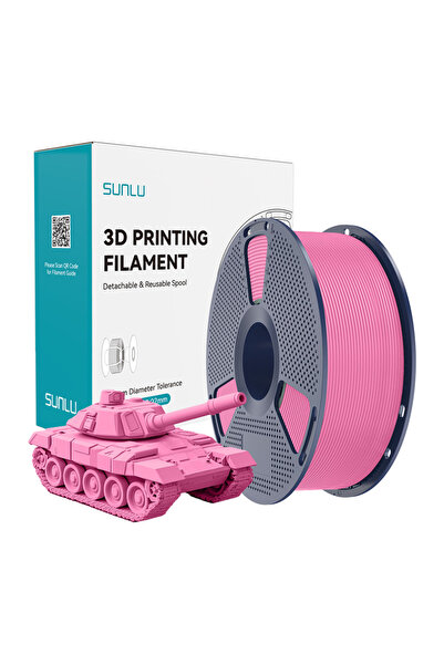 Sunlu Filament PLA+ roz de mare viteză