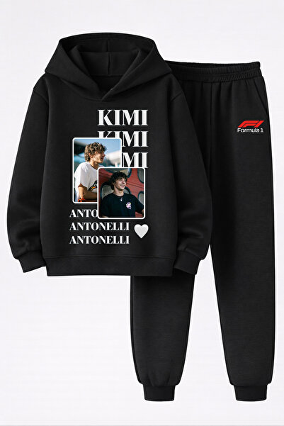 MAGORS Kimi Antonelli Printed 3-Yarn Quality Sweatshirt and Trackpants F1 Kid...