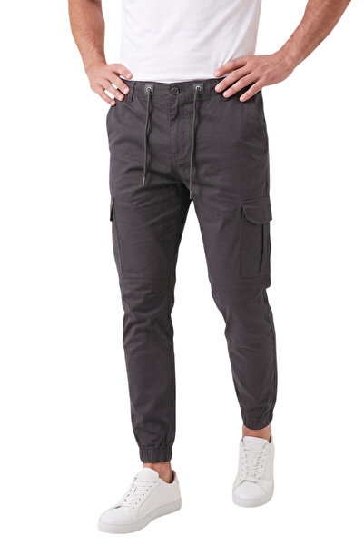 DeepSEA Muške uske lycra kargo jogger pantalone sa džepovima – elastični stru...