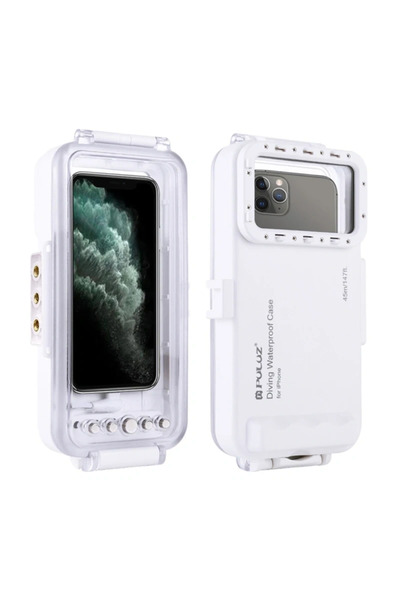 PULUZ Αδιάβροχη θήκη (45 μ.) για iPhone: για υποβρύχιες φωτογραφίες και βίντε...