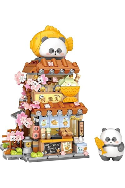 JOYZZZ Miniature Building Blocks Set, Shop Architecture Model with 858PCS Min...