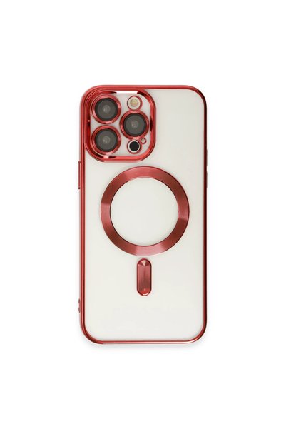 OtoTech غطاء حماية كروس مغناطيسي لهاتف ابل ايفون 14 برو - أحمر