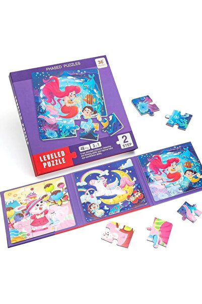 X SPRING Magnetic Jigsaw Puzzles, Magnetic Story Puzzles for toddlers, 12-16-...
