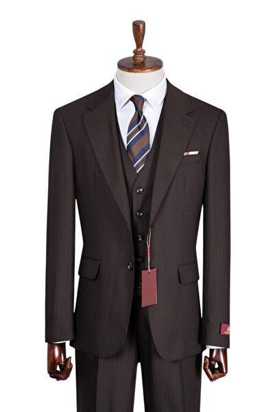 ilayda emir Men's Classic Regular Fit Suit with Vest 3-Piece Large Size 50-64