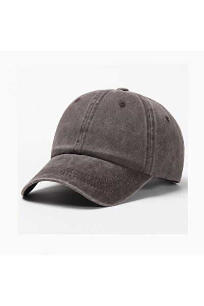 Choice 54-59cm brown Baseball Cap Washed Cotton Men Women Snapback Hat Vintag...