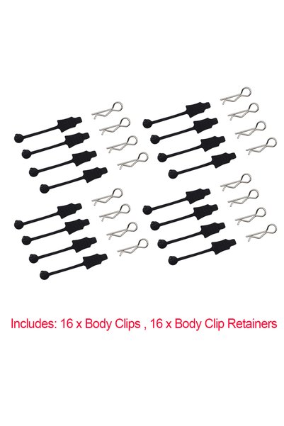 Choice 16 PCS Save More Rubber Body Clip Retainer Kit for Mojave Limitless Ty...