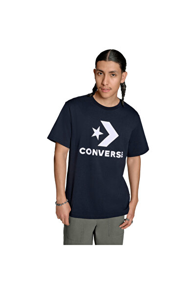 Converse Μπλουζάκι με λογότυπο Star Chev, Μαύρο, Unisex