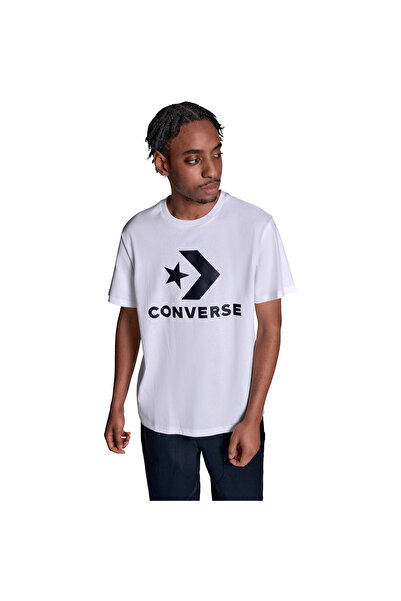 Converse Μπλουζάκι με λογότυπο Star Chev, Λευκό, Unisex
