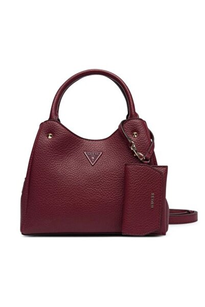 Guess LORELLA SMALL BORDO KADIN TOTE ÇANTA