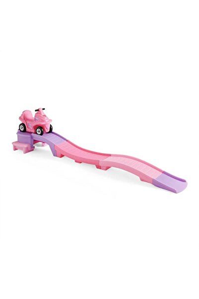 Arabest Step2 Bubblegum Blast Up & Down Roller Coaster for Kids, 9 Ft Track, ...