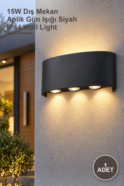 Yenilig 1 Piece Ct-8013G Kapri Led Sconce Ct-8013 – 15W Outdoor Sconce Daylig...