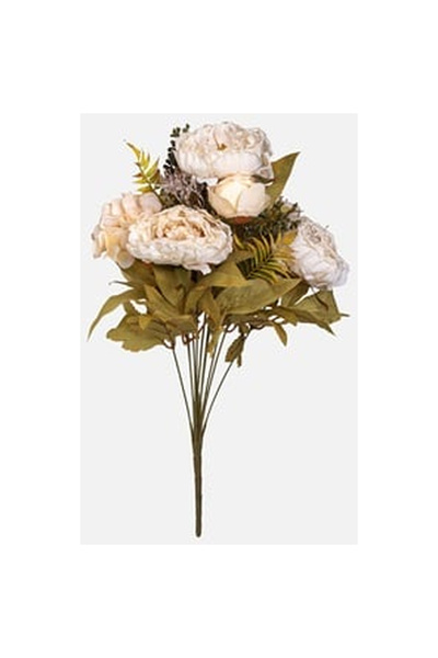 OEM Buchet de Toamna Crem cu Bujori & Hortensii 50cm