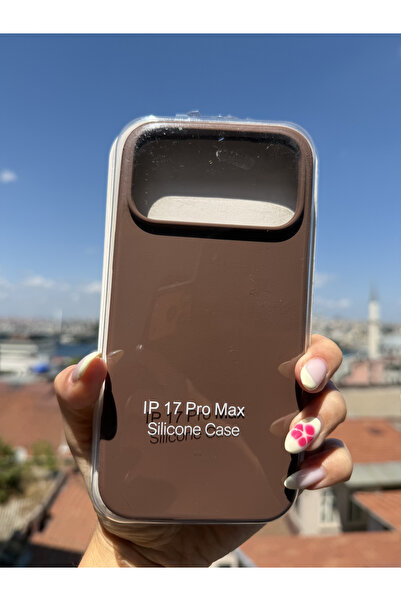Mobildizayn iPhone 17 Pro Max Uyumlu Premium Kahverengi Lansman Kutulu Telefo...