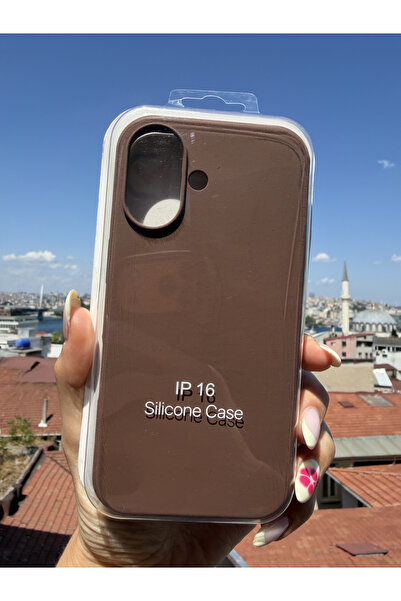 Mobildizayn iPhone 16 Uyumlu Premium Kahverengi Lansman Kutulu Telefon Kılıfı...