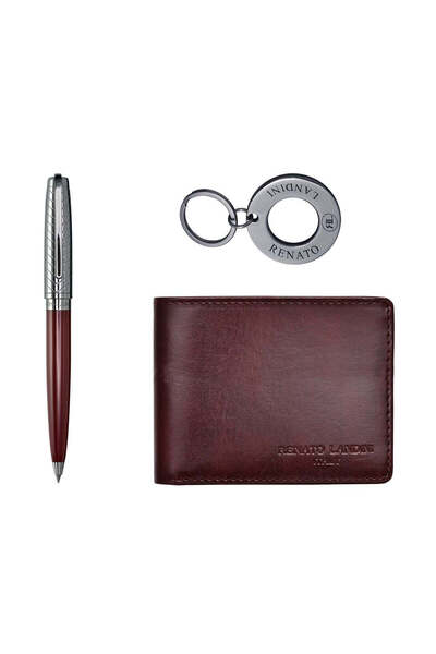 RENATO LANDINI Pen + Wallet + Key-Holder