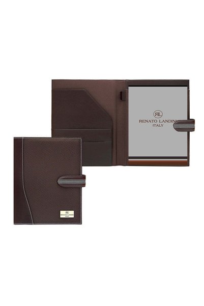 RENATO LANDINI A5 Brown Folder/ Monopoly