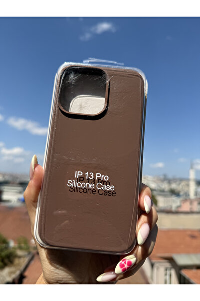 Mobildizayn iPhone 13 Pro Uyumlu Premium Kahverengi Lansman Kutulu Telefon Kı...