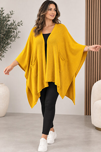 MENSAR OTANTİK Mercerized poncho standard loose fit