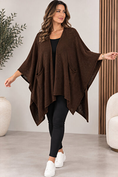 MENSAR OTANTİK Mercerized poncho standard loose fit