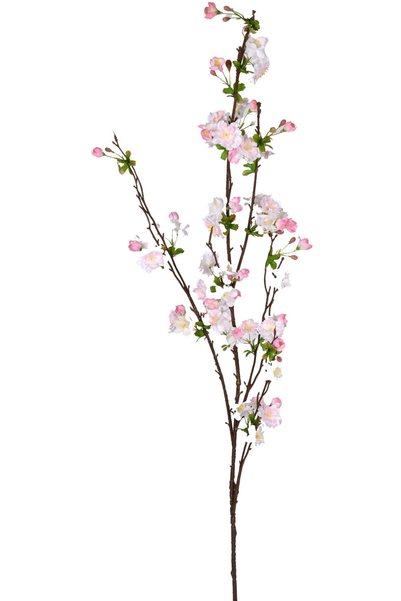 Herdekora Yapay Bahar Dalı Kiraz Çiçeği Pembe-Beyaz 130 Cm.