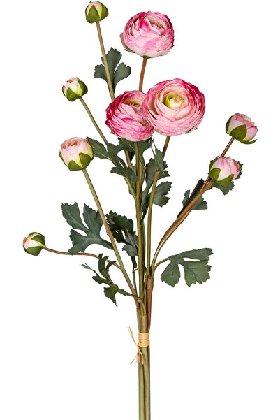 Herdekora Yapay Erengül Rannaculus Demeti Pembe 55 Cm.