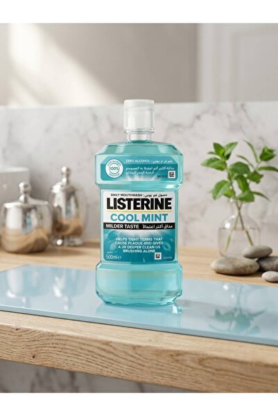 Listerine Daily Mouthwash with Refreshing Mint - 500ml