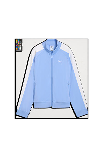 Puma T7 ALWAYS ON Track Jacket G Intense Lave Mavi Kız Çocuk Ceket