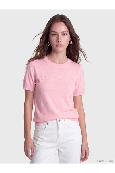 LC Waikiki Sparkling Choices from Shining Store Women's Knitwear Sweater with...