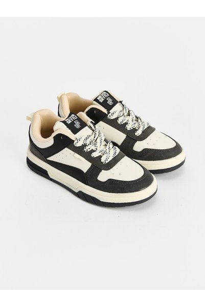 LC Waikiki Peak New Season Black Color Block Boys' Sneaker