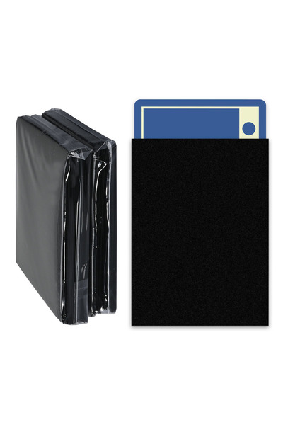 Choice Black 50/100Pcs Card Sleeves for TCG,Matte Card Sleeves for Standard S...