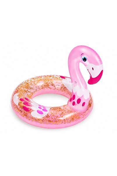 Generic Lustak Children's Swimming Pool Float with a Shiny Flamingo Design Su...