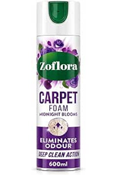 Zoflora Carpet Fresh & Care Foam Midnight Blooms 600ml, Carpet, Rug & Upholst...