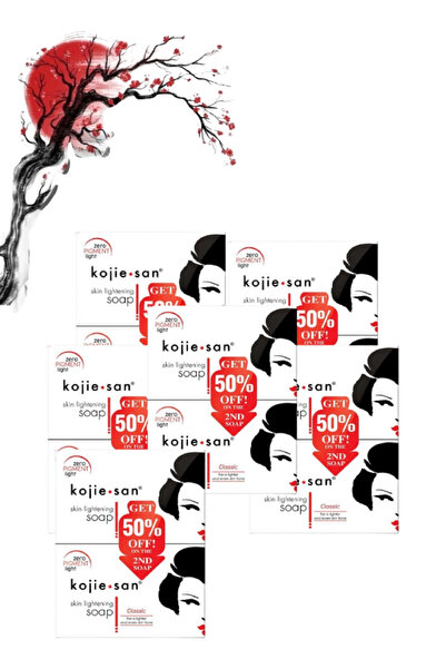 Kojie 6 Pieces San Skin Lightening Soap 2nd Soap 50% Off Pack