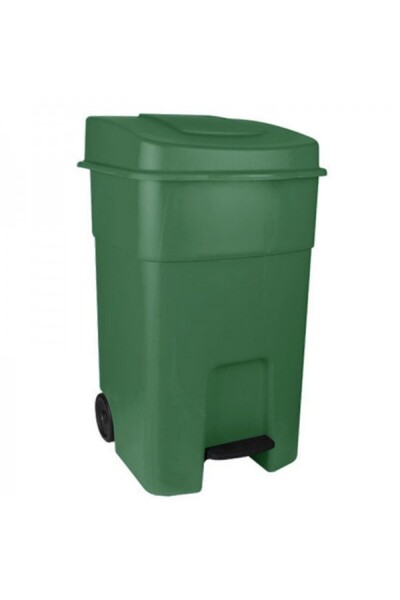 DacEnergy Pubela de gunoi din plastic, cu pedala si capac, 72 x 49 x 41 cm, 8...