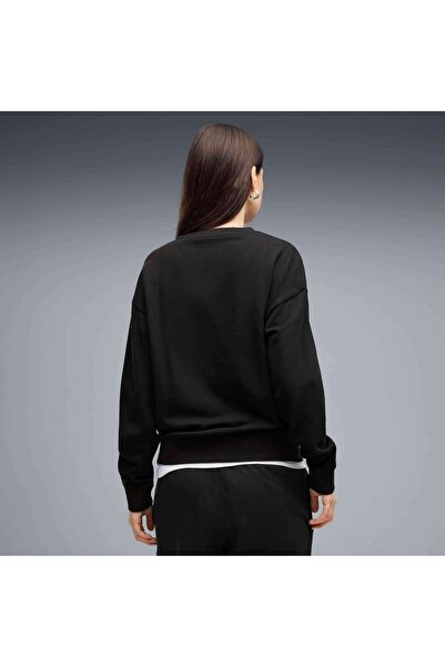 Puma ESS ELEVATED Comfort Crew Siyah Kadın Sweatshirt