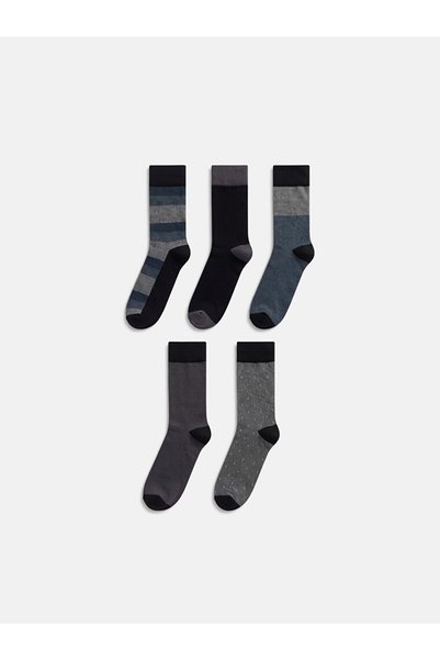 LC Waikiki I Embroidered Men's Socks 5-Piece Pack from Freezen Store