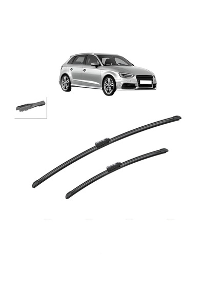 Bosch Комплект от 2 чистачки за AUDI A3 Sportback (8VA, 8VF) 2012-2020, за пр...