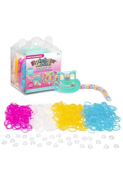 BAŞEL OYUNCAK Sevimli Küp Şekerler Kit A0156 Rainbow Loom