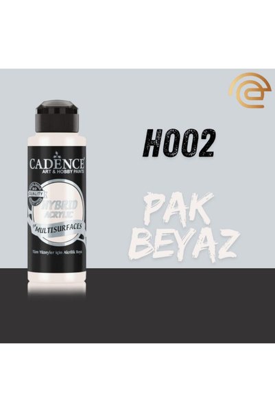 Cadence Boya Cadence Hybrid Multisurface Akrilik Boya 120 ml H002 Pak Beyaz