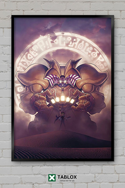 tablomaxtbx Monstrul egiptean, Monstrul din Egipt, Poster de artă fantastică,...