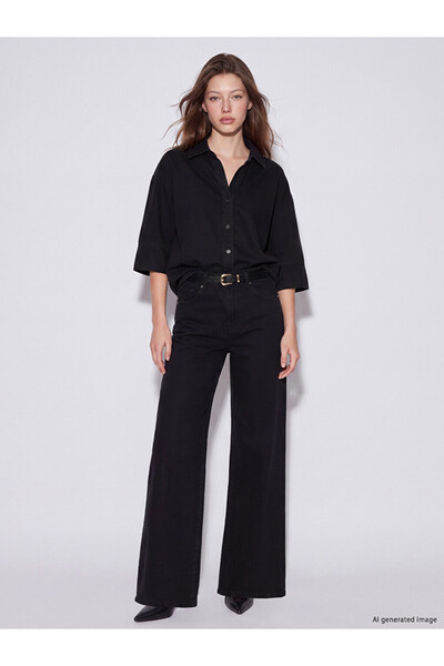 LC Waikiki Esvab • Modern & Distinctive Lizia Petite Wide Leg Jeans