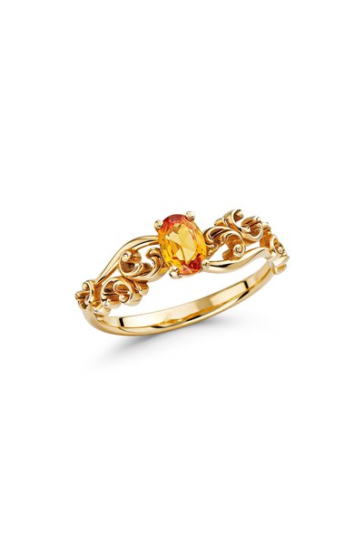 Coy Diamond Safir Yüzük, Vintage Yüzük,Tasarım Pırlanta Yüzük,14 Ayar Altın V...