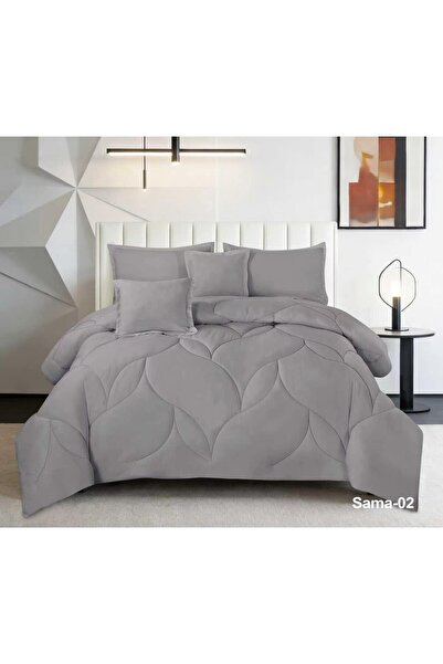 miral Simple Nefren Bedspread with Excellent Filling, Elegant Shape, Luxuriou...