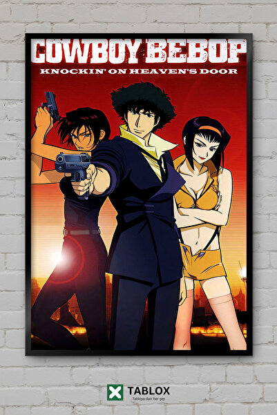 tablomaxtbx Cowboy Bebop Gate to Heaven Ταινία Anime Διακοσμητικός πίνακας MD...